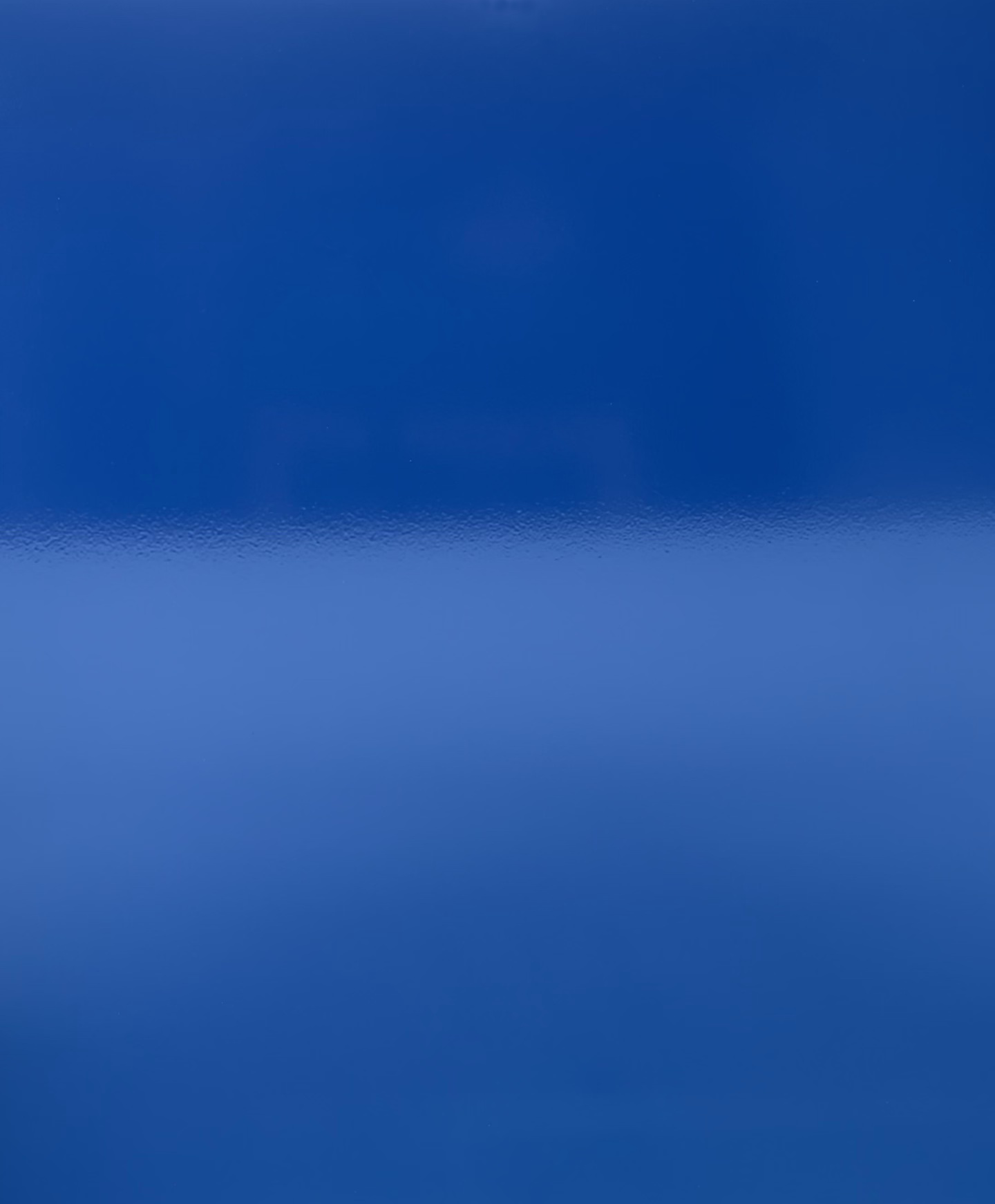 Signal Blue powder coat paint on stainless steel - RAL5005
