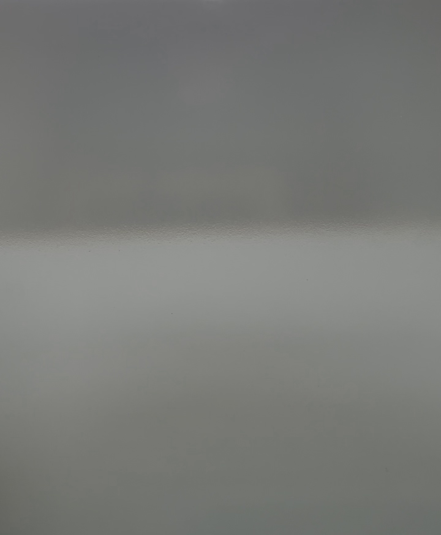 Traffic Gray powder coat paint on stainless steel - RAL7042