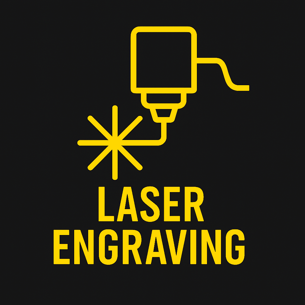 Optional Add On: Laser Engraving Service - $3 per Letter