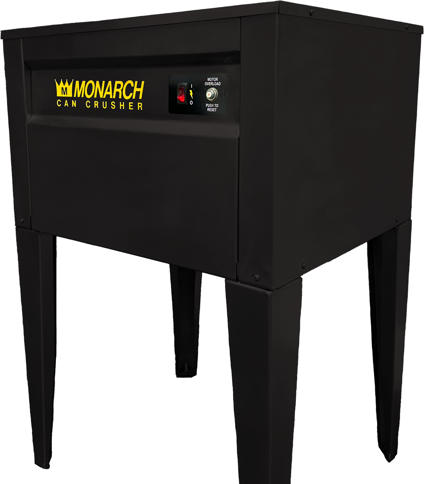 Monarch Can Crusher - Mild Steel - Painted Black
