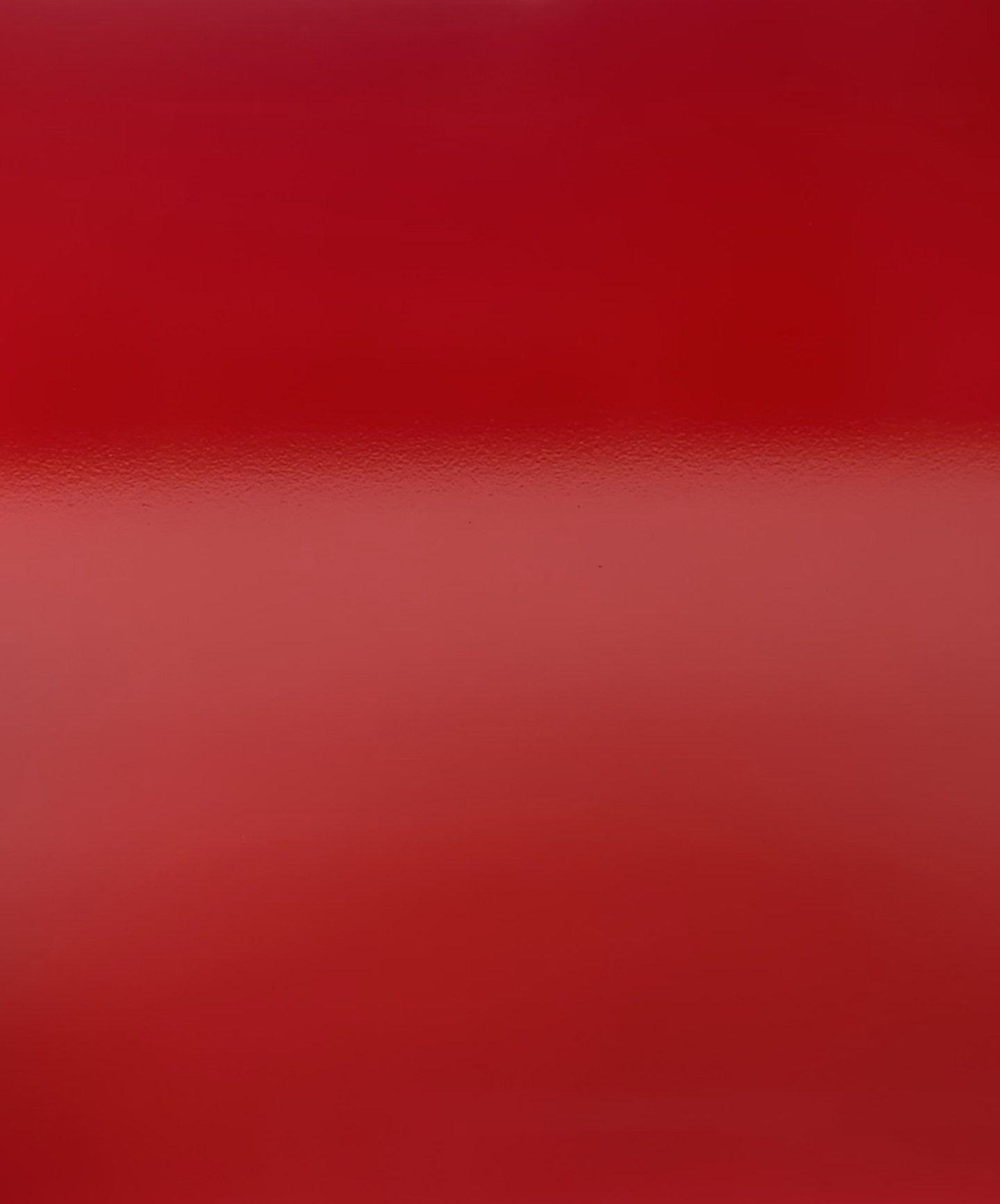 Traffic Red powder coat paint on stainless steel - RAL3020
